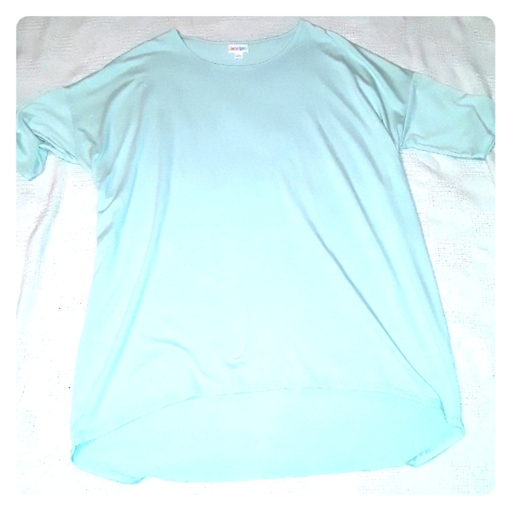 NWOT Light Mint Green Large Lularoe Irma